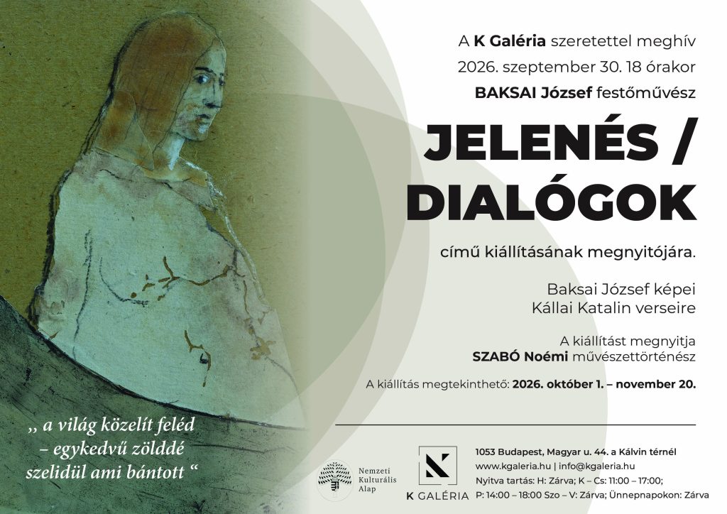 meghívó baksai józsef jelenés dialógok k galéria