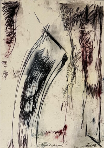 sinkÓ istván angyal, hidegtűkarc, 29 x 21 cm, 2023 (másolat)